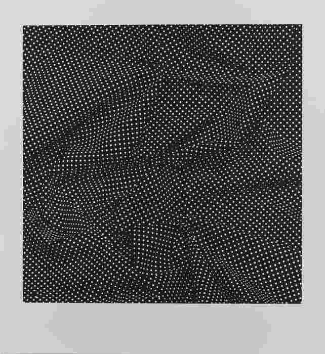 Hayek P. - Textilie, 2015,  70x65cm, serigrafie